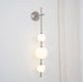 Vertical Globe Plug-in Wall Lamp-DWHOME