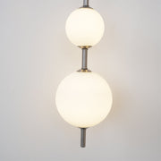 Vertical Globe Plug-in Wall Lamp-DWHOME