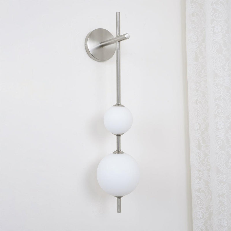 Vertical Globe Wall Lamp-DWHOME