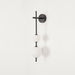 Vertical Globe Plug-in Wall Lamp-DWHOME