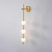 Vertical Globe Wall Lamp-DWHOME