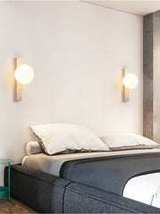 Vertical Travertine Wall Sconce-DWHOME