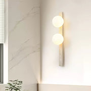 Vertical Travertine Wall Sconce-DWHOME