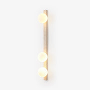 Vertical Travertine Wall Sconce-DWHOME