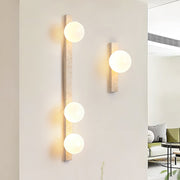 Vertical Travertine Wall Sconce-DWHOME