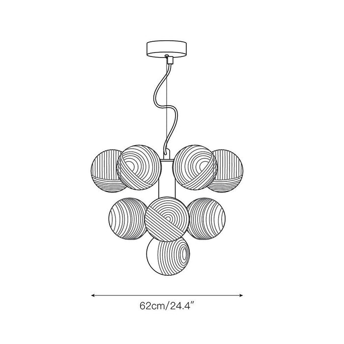 Vine 10-light Chandelier-DWHOME