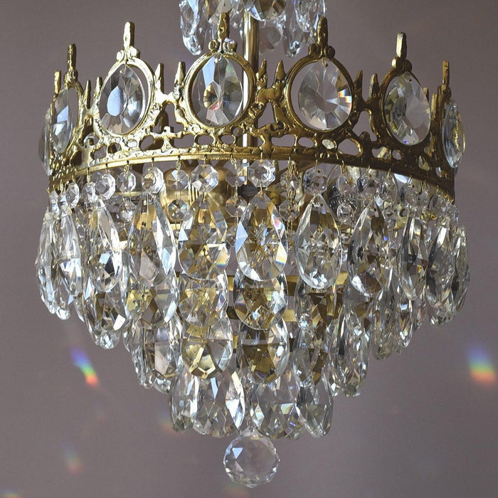 Vintage Crystal Chandelier - DWHOME