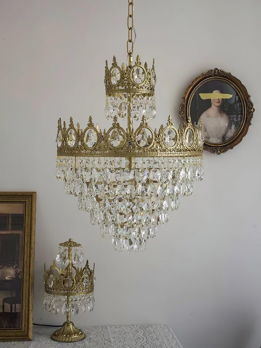 Vintage Crystal Chandelier - DWHOME