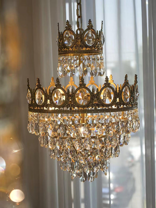 Vintage Crystal Chandelier - DWHOME