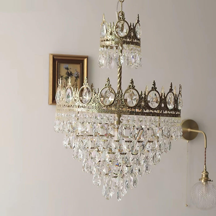 Vintage Crystal Chandelier - DWHOME