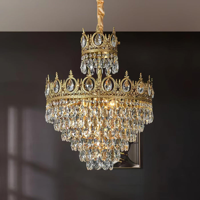 Vintage Crystal Chandelier - DWHOME