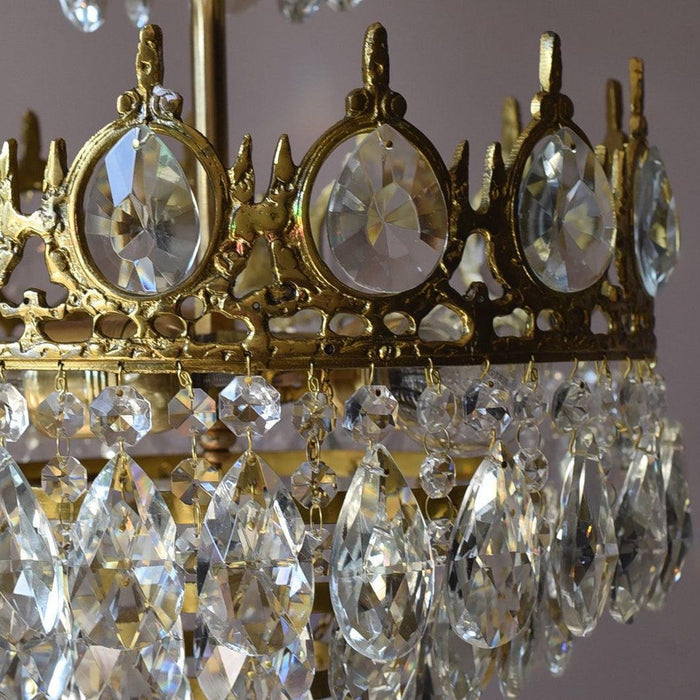 Vintage Crystal Chandelier - DWHOME