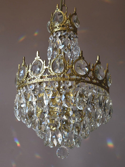 Vintage Crystal Chandelier - DWHOME