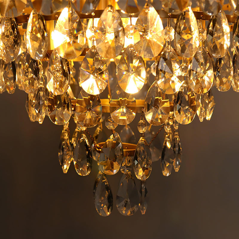 Vintage Crystal Chandelier-DWHOME