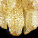 Vintage Murano Amber Glass Petals Chandelier-DWHOME