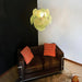 Vintage Murano Green Glass Disks Chandelier-DWHOME
