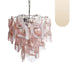 Vintage Murano Pink Glasses Chandelier-DWHOME