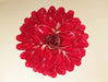 Vintage Murano Red Glass Petals Chandelier-DWHOME