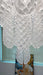 Vintage Transparent Murano Glass Petals Drop Chandelier-DWHOME