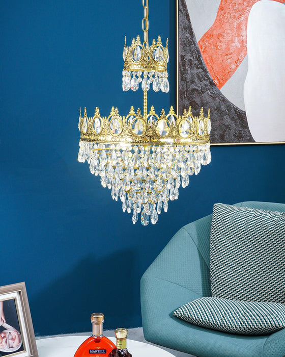 Vintage Crystal Chandelier - DWHOME