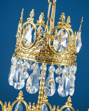 Vintage Crystal Chandelier-DWHOME
