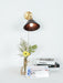 Vintage Wood Plug-in Wall Lamp-DWHOME
