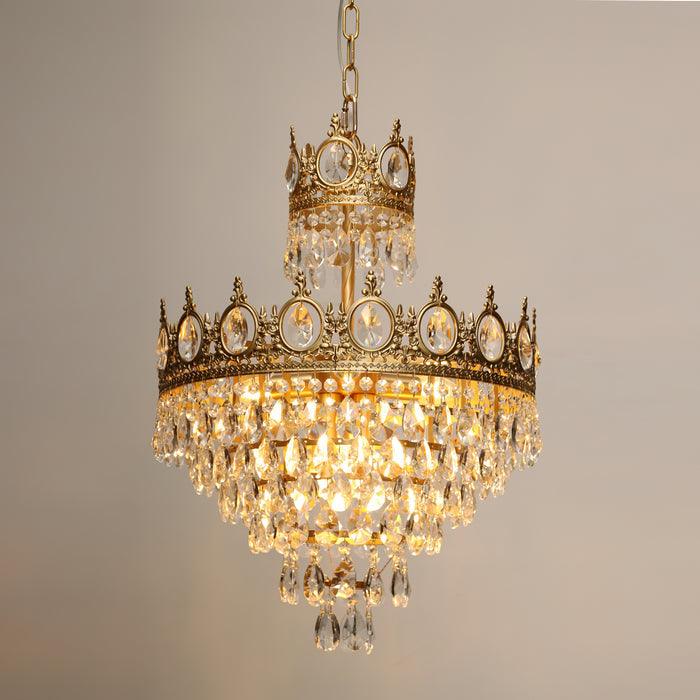 Vintage Crystal Chandelier-DWHOME