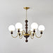Vintage Curved Sphere Chandelier-DWHOME