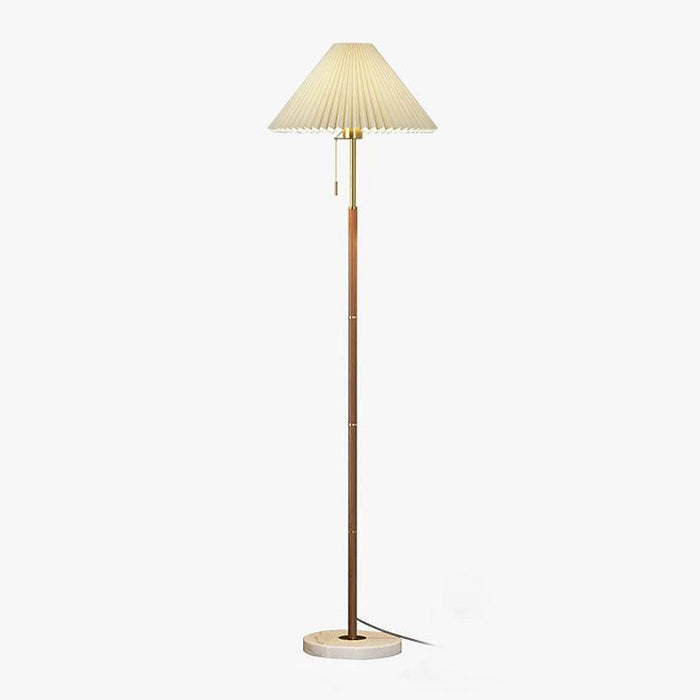 Vintage Pleated Floor Lamp-DWHOME