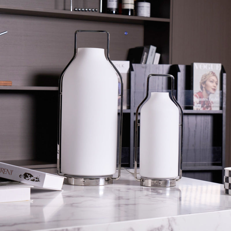 Vintara Lantern Table Lamp-DWHOME