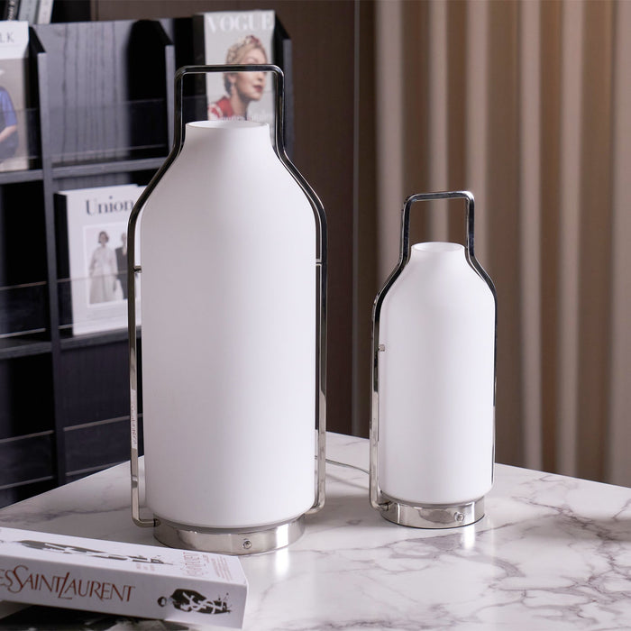 Vintara Lantern Table Lamp-DWHOME