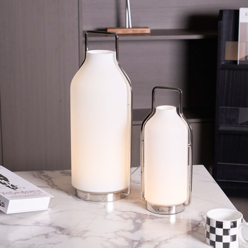 Vintara Lantern Table Lamp-DWHOME