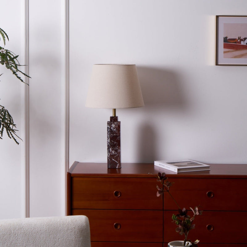 Virello Marble Table Lamp-DWHOME