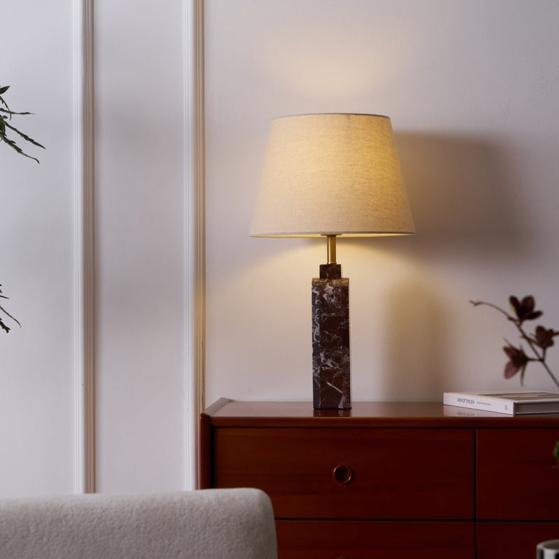 Virello Marble Table Lamp-DWHOME