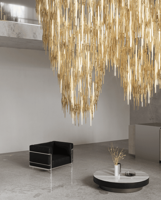 Vitara Glass Drop Customize Chandelier