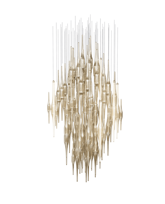Vitara Glass Drop Customize Chandelier - Vakkerlight