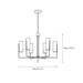 Vivian Glass Chandelier-DWHOME