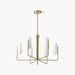 Vivian Glass Chandelier-DWHOME