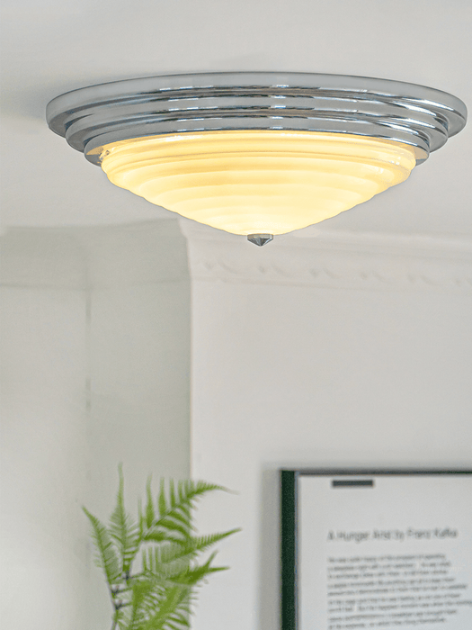 Volume Dome Ceiling Lamp.