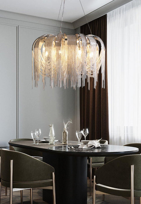 Length Chains Chandelier - DWHOME