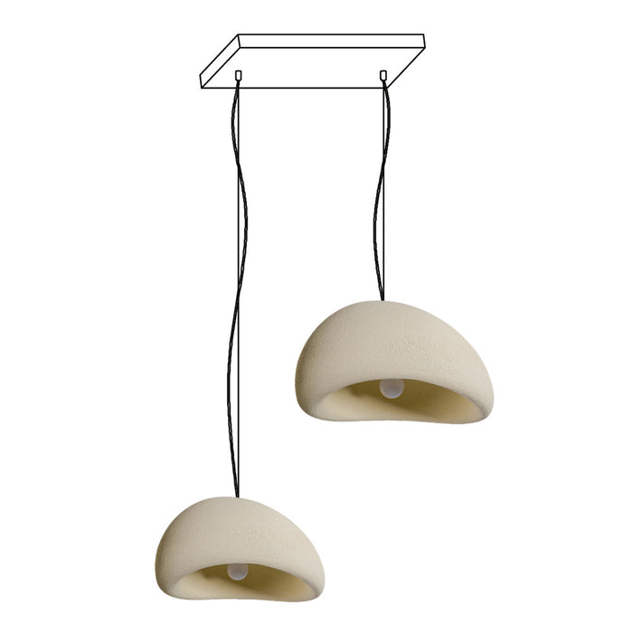 Khmara Rough Combination Chandelier B