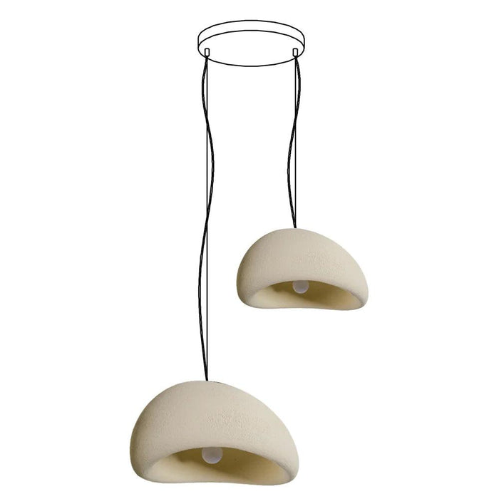 Khmara Rough Combination Chandelier B - DWHOME