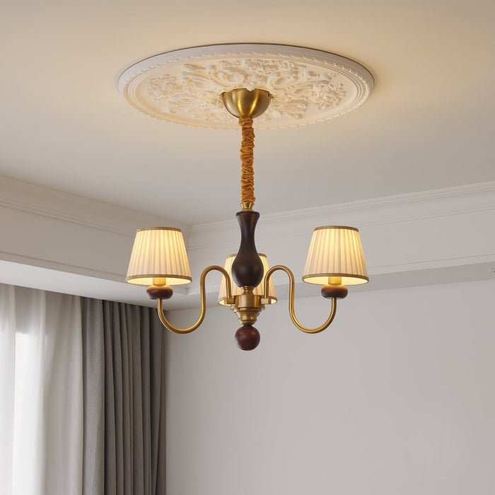 Walden Pleat Chandelier-DWHOME