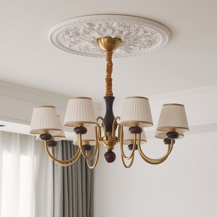 Walden Pleat Chandelier-DWHOME