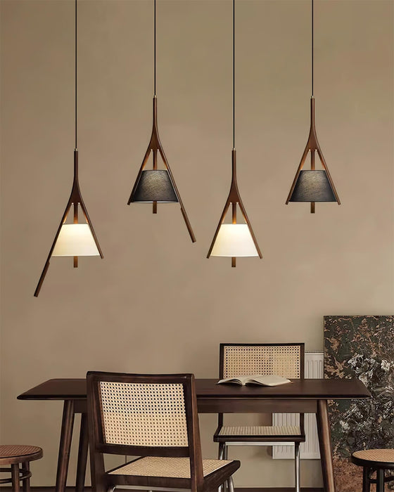 Nanzhi Wood Pendant Lamp.