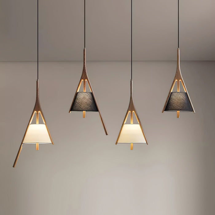 Nanzhi Wood Pendant Lamp