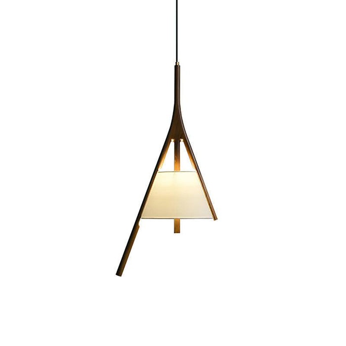 Nanzhi Wood Pendant Lamp-DWHOME