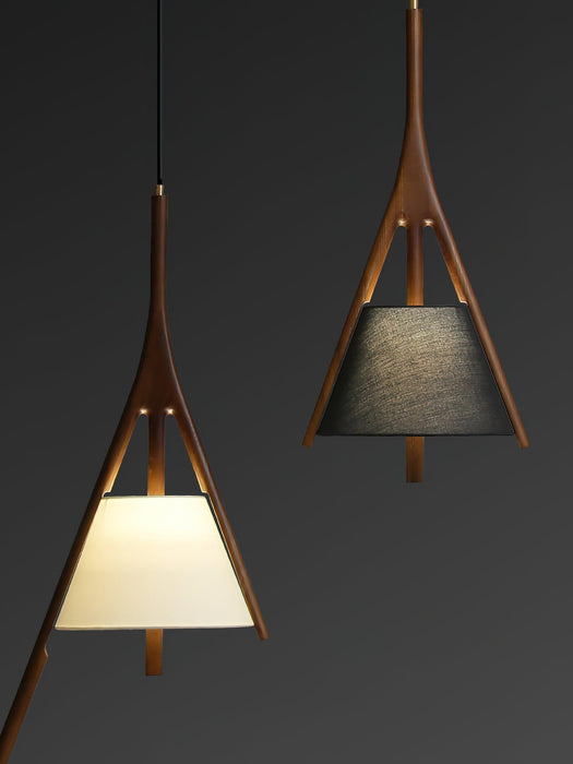 Nanzhi Wood Pendant Lamp-DWHOME