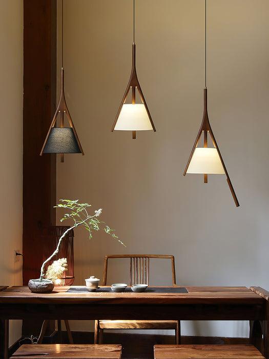 Nanzhi Wood Pendant Lamp.