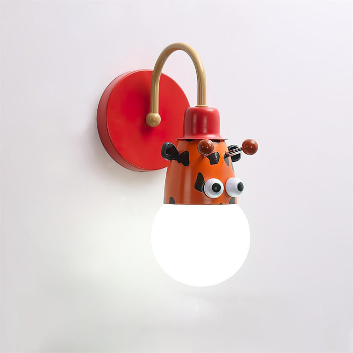 Cartoon Animal Kids Wall Lamp.